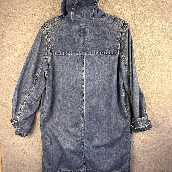 Ralph Lauren hooded Jean coat size small - Picture 5 of 13